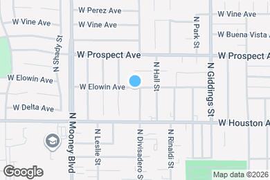 Map image of the property - 1409 N Divisadero St