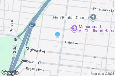 Map image of the property - 3417 Hale Ave