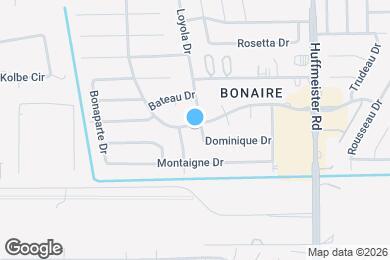 Map image of the property - 11215 Loyola Dr