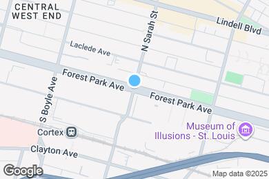 Map image of the property - 4100 Forest Park Ave