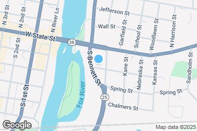 Map image of the property - 131 Oak St