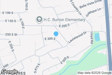 Map image of the property - 1001 E 300 S