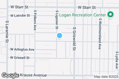 Map image of the property - 2615 W Hayes St