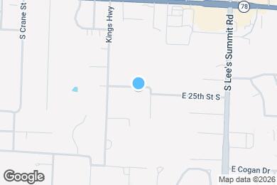 Map image of the property - 1223 E 25th St S