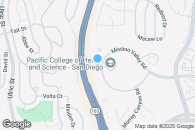 Map image of the property - Furnished Studio-San Diego - Fashion Valley