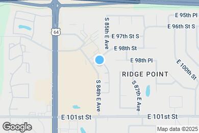 Map image of the property - 8404 E 98th Pl