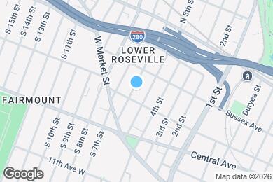 Map image of the property - 45 N 6th St