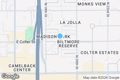 Map image of the property - 5201 N 18th Pl