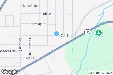 Map image of the property - 961 7th St