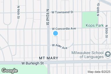 Map image of the property - 3241 N 91st St