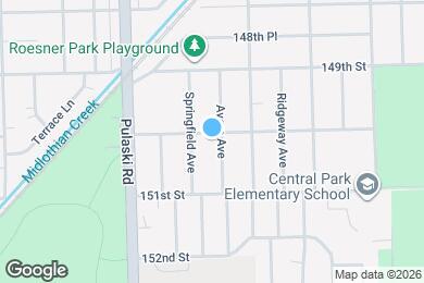 Map image of the property - 15006 Avers Ave