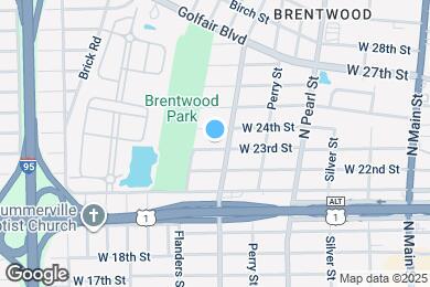 Map image of the property - 519 W 23rd St