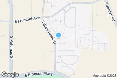 Map image of the property - 7440 S Blackhawk St