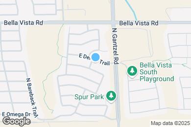Map image of the property - 1915 E Denim Trail