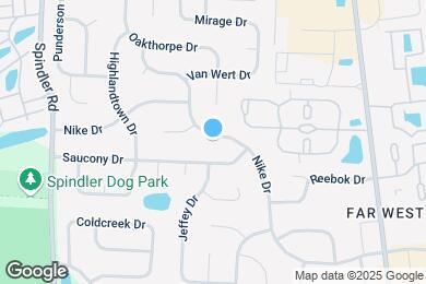 Map image of the property - 5787 Nike Dr