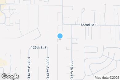 Map image of the property - 12317 109th Ave Ct E
