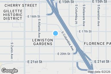 Map image of the property - 1745 S Birmingham Ave