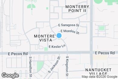 Map image of the property - 842 S Ithica St