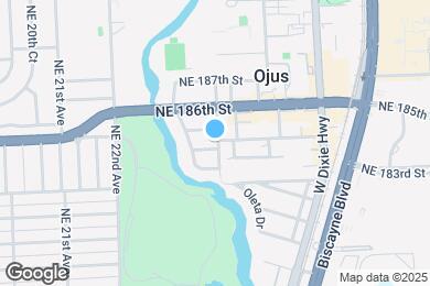 Map image of the property - 2395 NE 184th Terrace