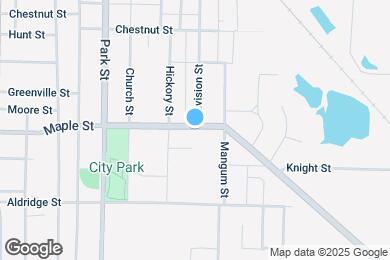 Map image of the property - 703 Maple St