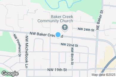 Map image of the property - 510 NW Baker Creek Rd