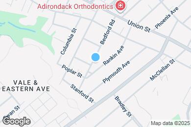 Map image of the property - 606 Bedford Rd