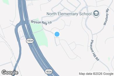 Map image of the property - 1725 Mexican Heather Dr