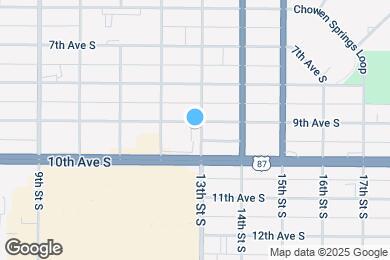 Map image of the property - 1226 9th Ave S