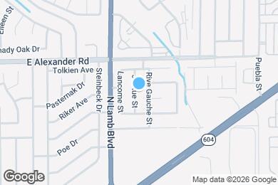 Map image of the property - 3916 Jontue St