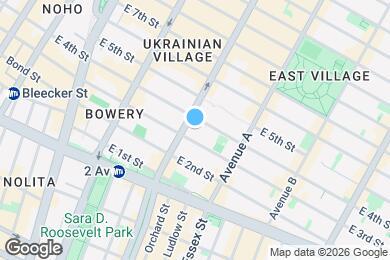 Map image of the property - 60 1st Ave