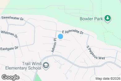 Map image of the property - 3879 E Sweet Pea Ct