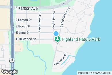 Map image of the property - 1305 E Oakwood St