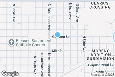 Map image of the property - 2901 Guerrero St