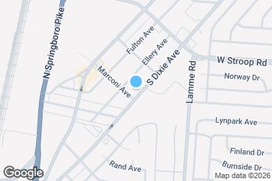 Map image of the property - 4139 S Dixie Dr