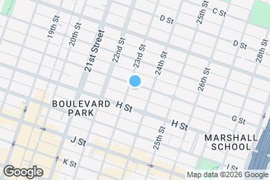 Map image of the property - 2300 G St