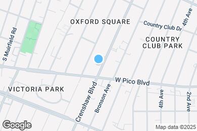 Map image of the property - 1245 Crenshaw Blvd