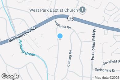 Map image of the property - 1022 Parrish Rd