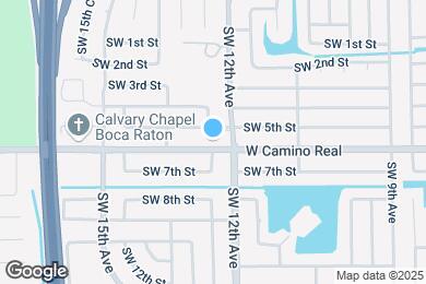 Map image of the property - 1221 W Camino Real