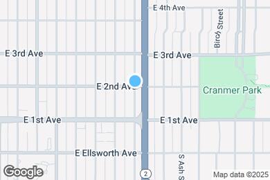 Map image of the property - 38 Harrison St