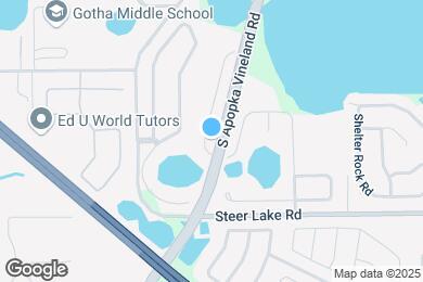 Map image of the property - 933 Palm Cove Dr