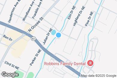 Map image of the property - 2506 Elm Dr NE