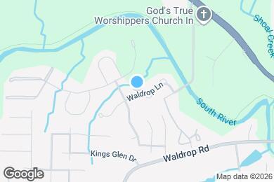 Map image of the property - 3833 Waldrop Ln