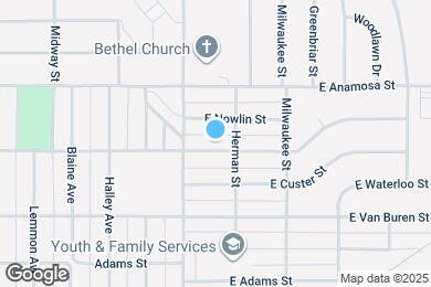 Map image of the property - 126 E College Ave
