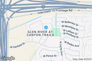 Map image of the property - 16815 W Portland St