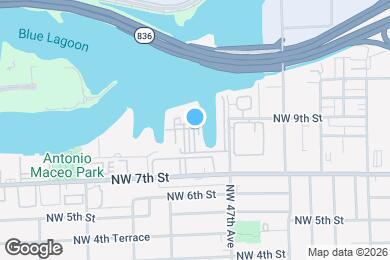 Map image of the property - 4717 NW 7th St