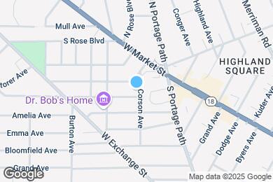 Map image of the property - 52 Corson Ave