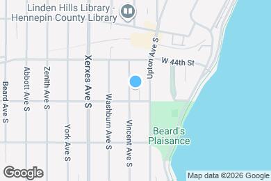 Map image of the property - 4441 Vincent Avenue South