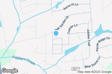 Map image of the property - 5117 Oakhurst Park Ct