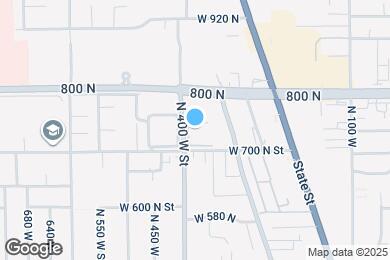 Map image of the property - 383 W 750 N