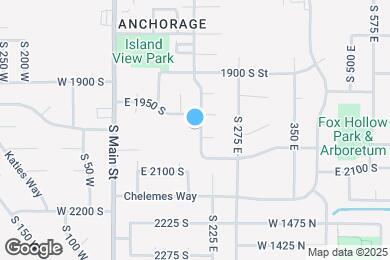 Map image of the property - 1980 S 200 E